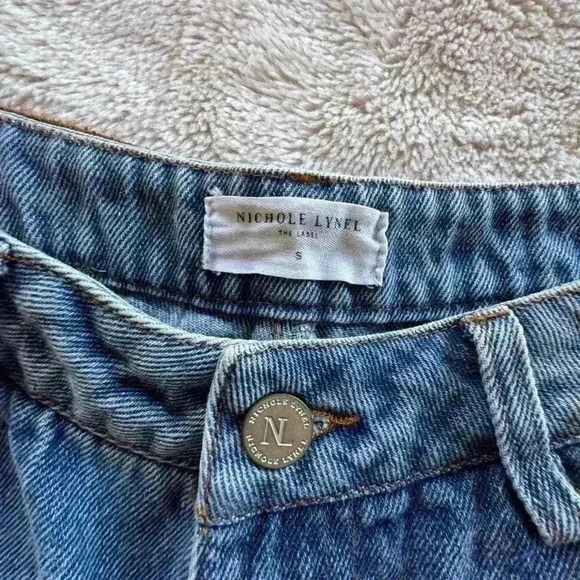 Nichole Lynel Distressed Jeans size S - Picture 3 of 4